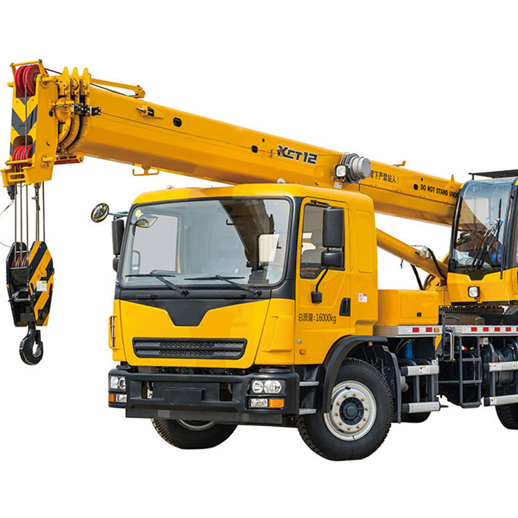 XCMG 12 ton Telescopic Crane China mini cranes XCL12L3 truck cranes for sale